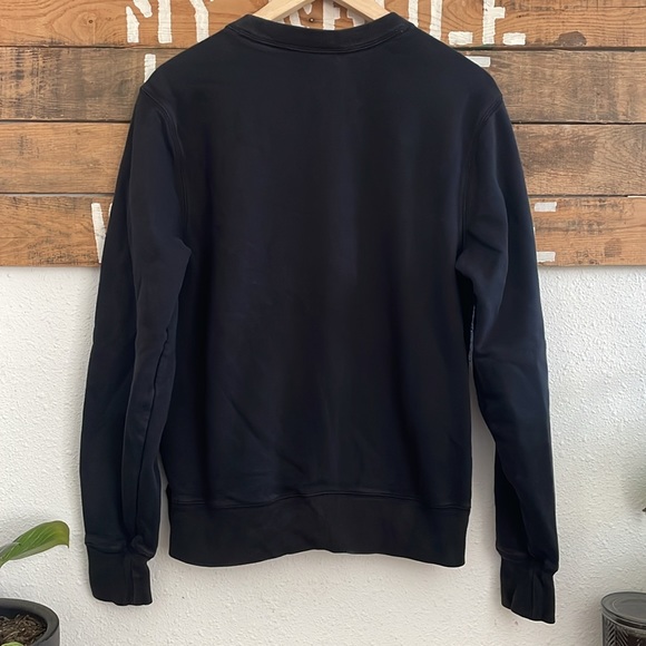 Champion Black Long Sleeve Pull Over Crewneck - Picture 4 of 4